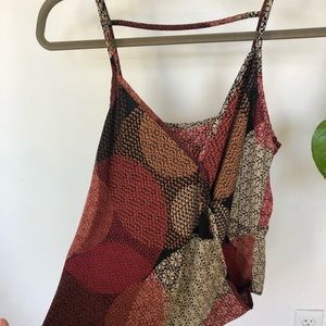 Cute patterned tank top